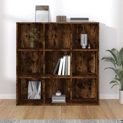 Book Cabinet | Smoked Oak | Engineered wood | Medium | Book Cabinet