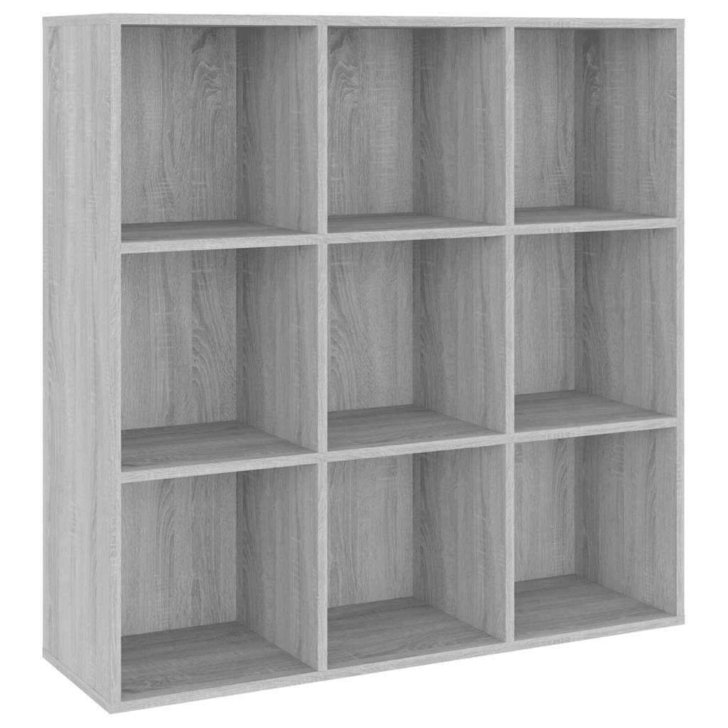 Book Cabinet Grey Sonoma 98x29x97,5 cm