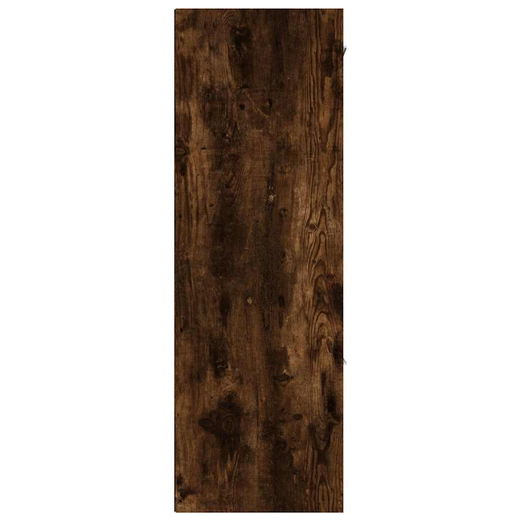 815453 vidaXL Storage Cabinet Smoked Oak 60x29,5x90 cm