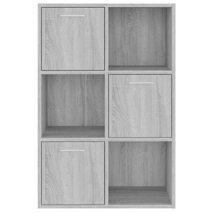 Storage Cabinet Grey Sonoma 60x29,5x90 cm