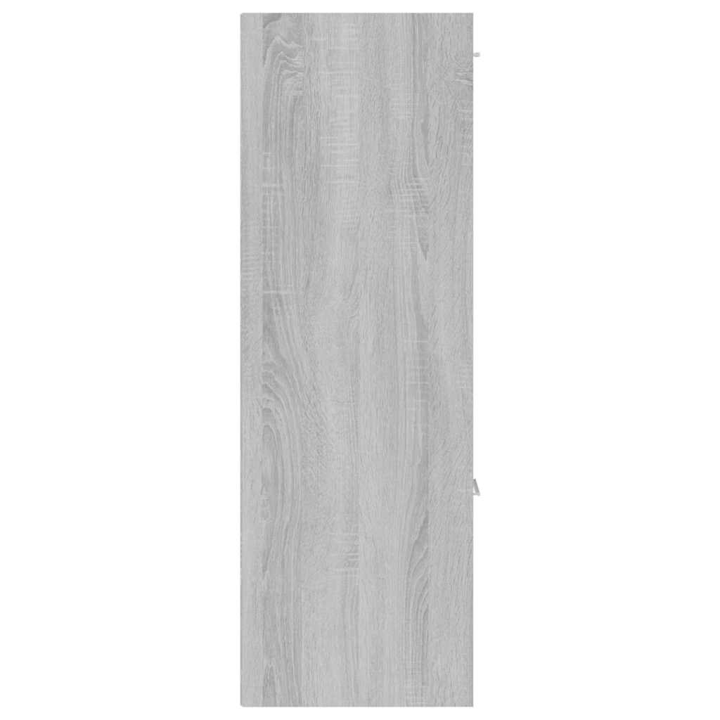 Storage Cabinet Grey Sonoma 60x29,5x90 cm
