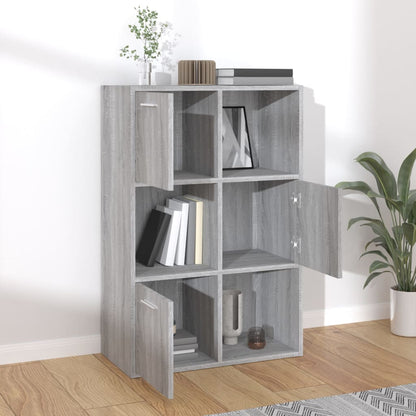Storage Cabinet | Grey Sonoma | Engineered wood | Medium