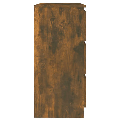 Sideboard Smoked Oak 60x35x76 cm Engineered Wood