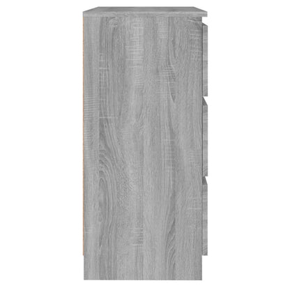 Sideboard Grey Sonoma 60x35x76 cm Engineered Wood