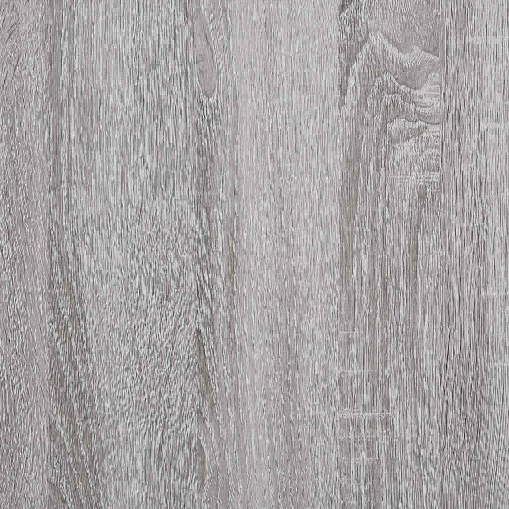 Bathroom Cabinet Grey Sonoma 32x25,5x190 cm Engineered Wood
