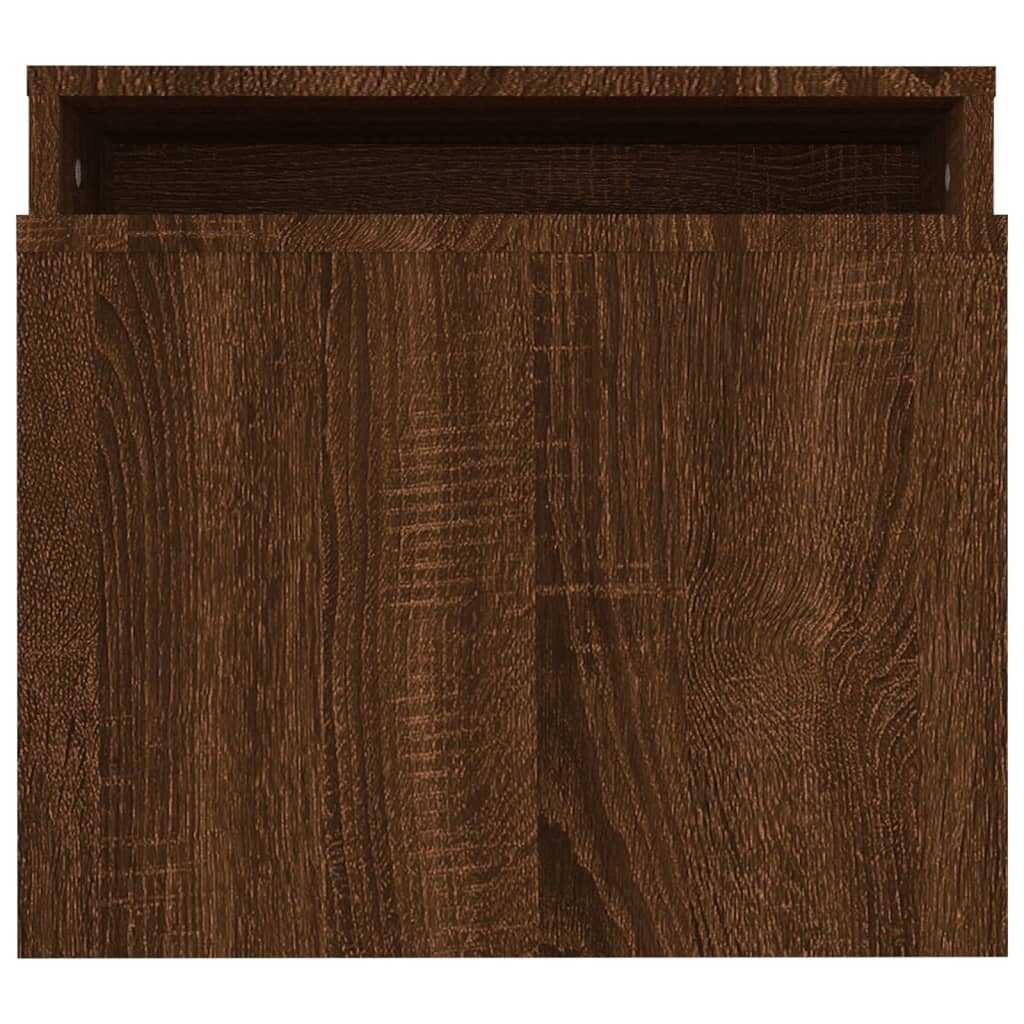 Coffee Table Set Brown Oak 100x48x40 cm Engineered Wood