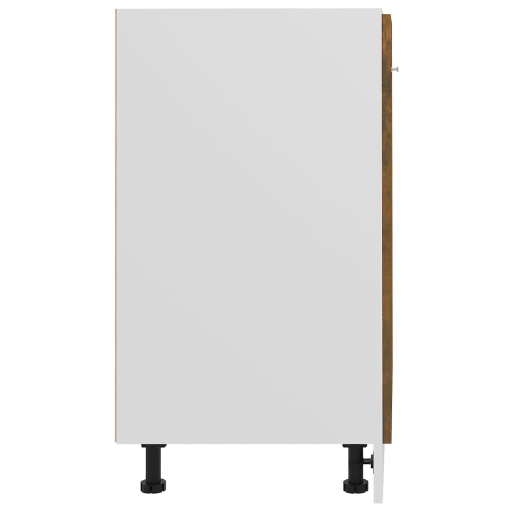 Bottom Cabinet Lyon Smoked Oak 60x46x81.5 cm Engineered Wood