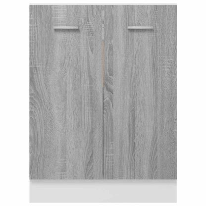 Bottom Cabinet "Lyon" Grey Sonoma 60x46x81,5 cm Engineered Wood