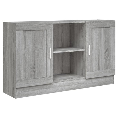 Sideboard Grey Sonoma 120x30.5x70 cm Engineered Wood