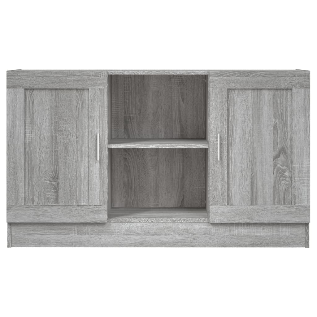 Sideboard Grey Sonoma 120x30.5x70 cm Engineered Wood