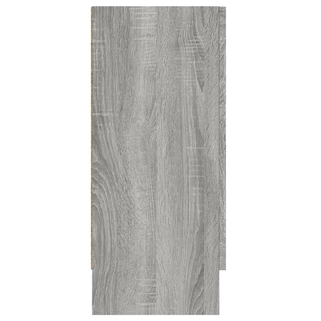 Sideboard Grey Sonoma 120x30.5x70 cm Engineered Wood