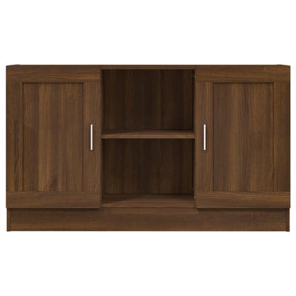 Sideboard Brown Oak 120x30,5x70 cm Engineered Wood