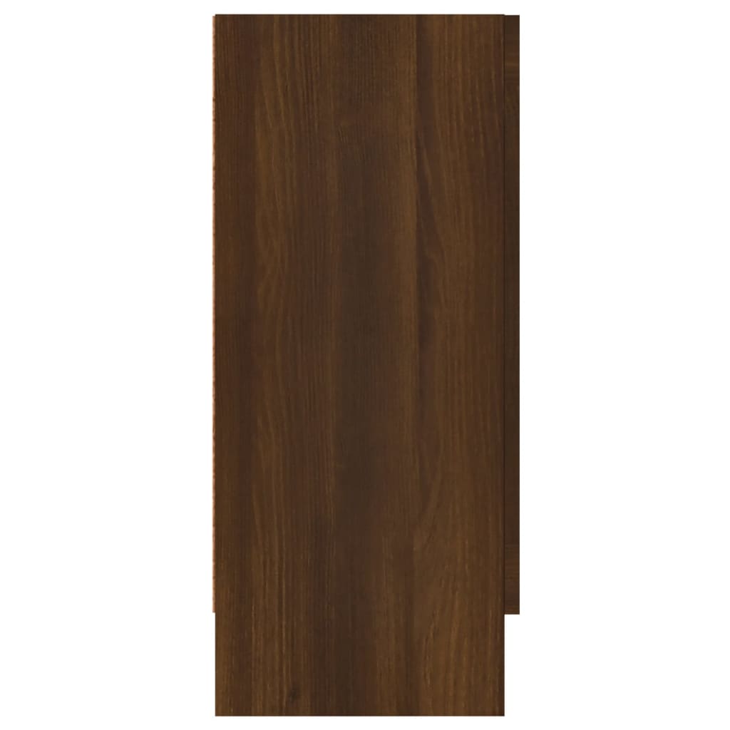 Sideboard Brown Oak 120x30.5x70 cm Engineered Wood