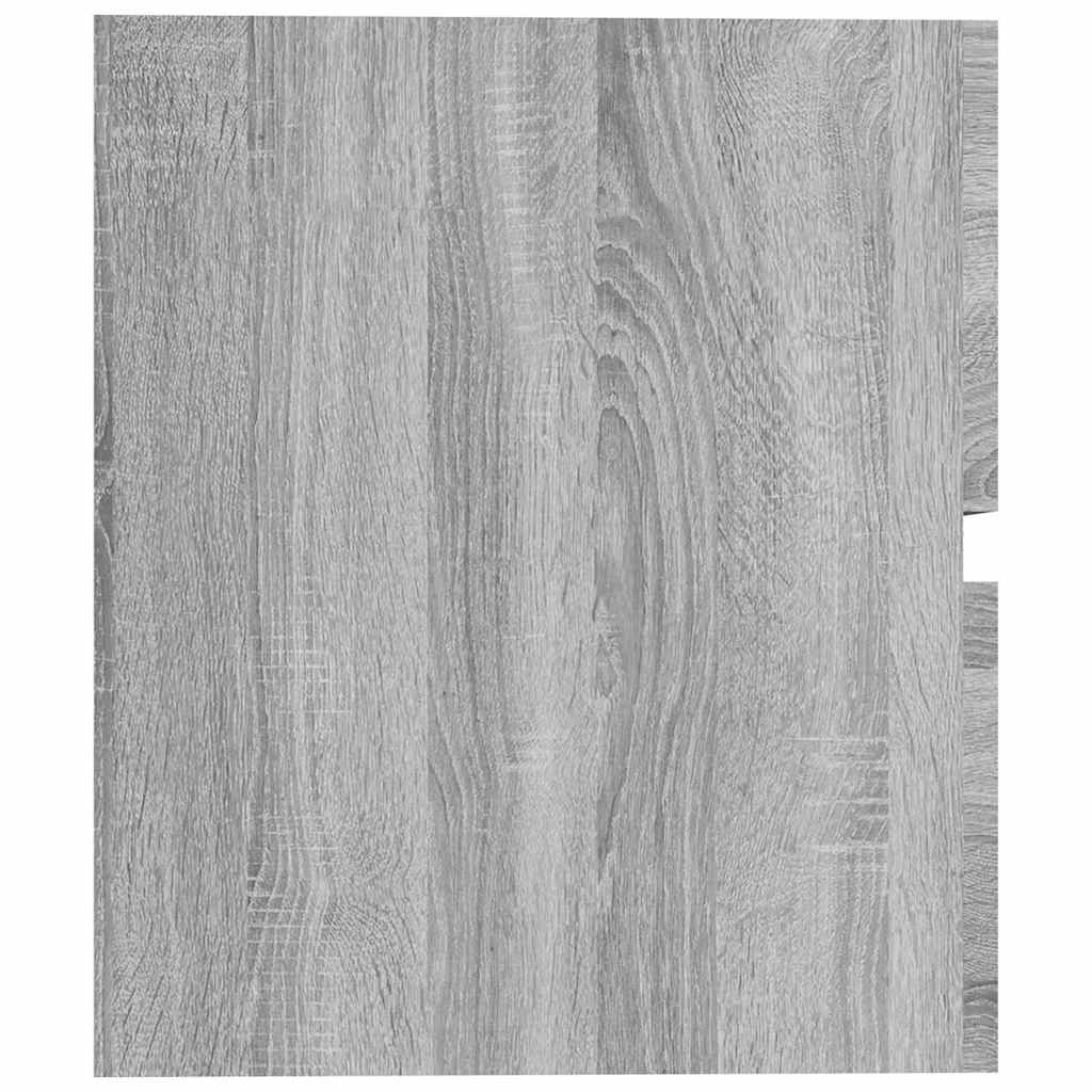 Sink Cabinet Grey Sonoma 60x38.5x45 cm Engineered Wood