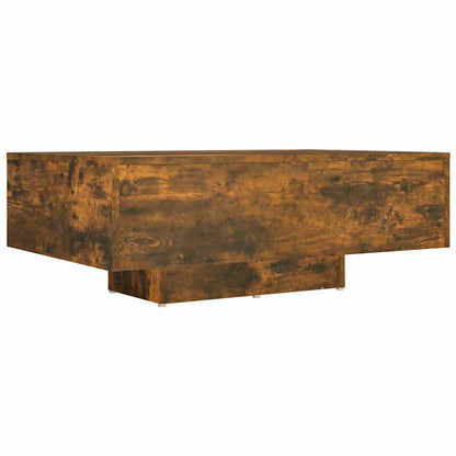 815759 vidaXL Coffee Table Smoked Oak 85x55x31 cm Engineered Wood