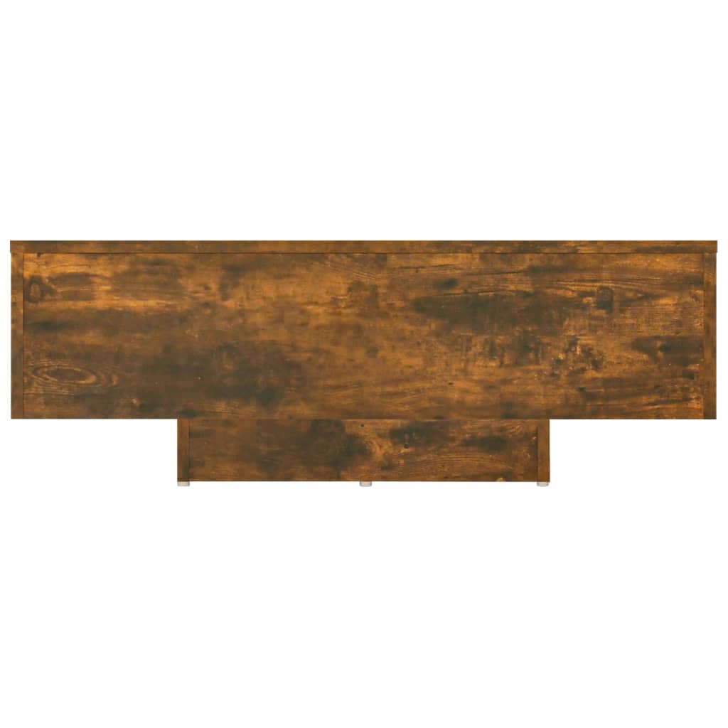 815759 vidaXL Coffee Table Smoked Oak 85x55x31 cm Engineered Wood