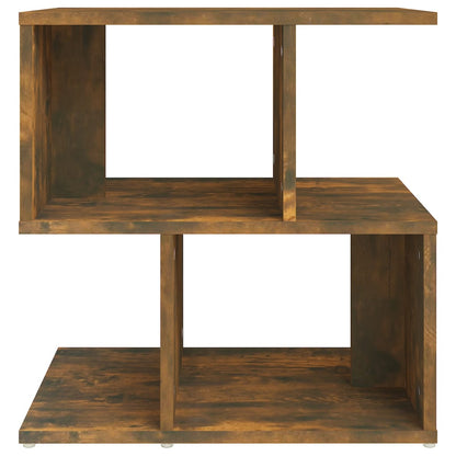 815828 vidaXL Bedside Cabinet Smoked Oak 50x30x51,5 cm Engineered Wood