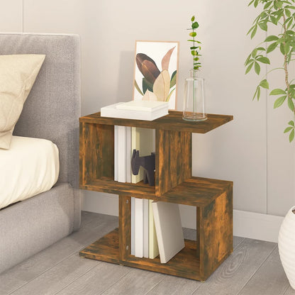 Bedside Cabinets 2 pcs Smoked Oak 50x30x51,5 cm Engineered Wood