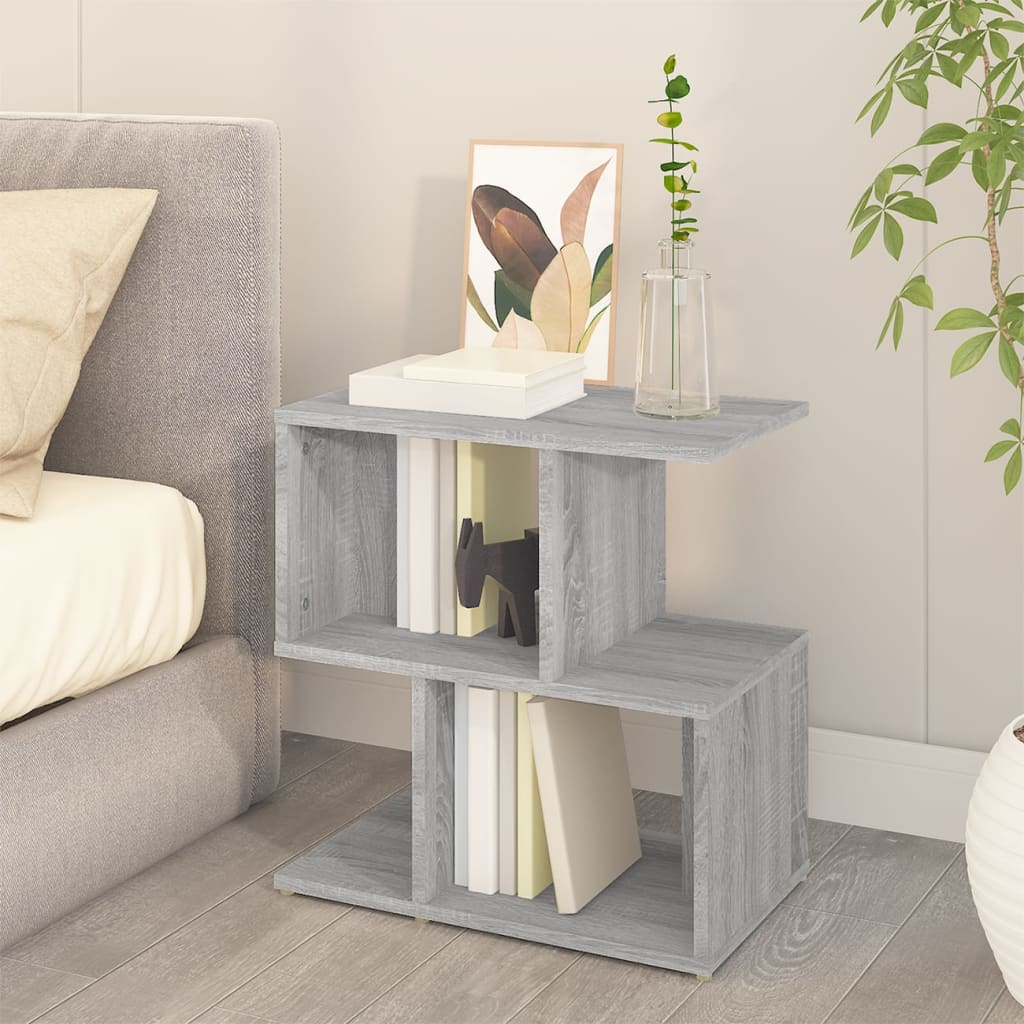 Bedside Cabinet Grey Sonoma 50x30x51,5 cm Engineered Wood