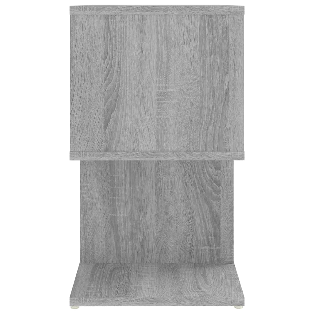 Bedside Cabinet Grey Sonoma 50x30x51,5 cm Engineered Wood