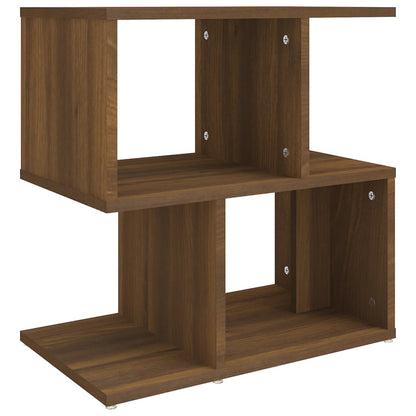 Bedside Cabinets 2 pcs Brown Oak 50x30x51,5 cm Engineered Wood
