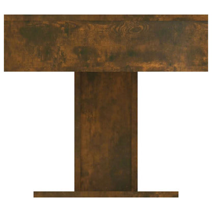 815834 vidaXL Coffee Table Smoked Oak 96x50x45 cm Engineered Wood