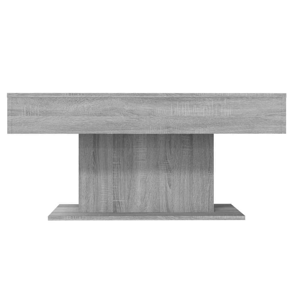 Coffee Table Grey Sonoma 96x50x45 cm Engineered Wood