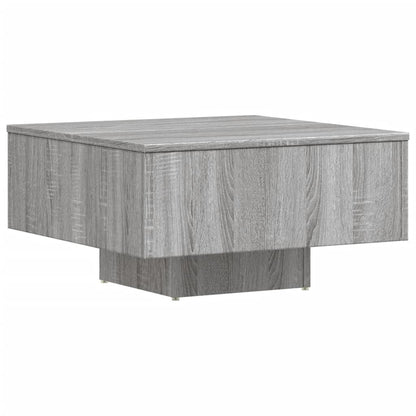 Coffee Table Grey Sonoma 60x60x31,5 cm Engineered Wood