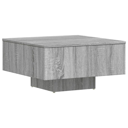 Coffee Table Grey Sonoma 60x60x31,5 cm Engineered Wood