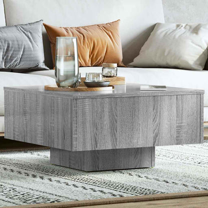 Coffee Table Grey Sonoma 60x60x31,5 cm Engineered Wood