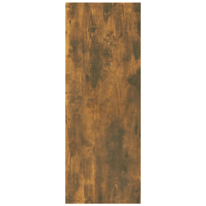 Console Table Smoked Oak 78x30x80 cm Engineered Wood