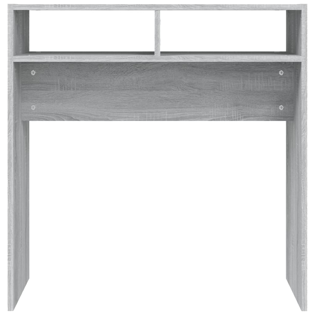 Console Table Grey Sonoma 78x30x80 cm Engineered Wood