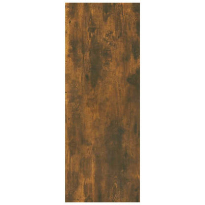 Console Table Smoked Oak 105x30x80 cm Engineered Wood