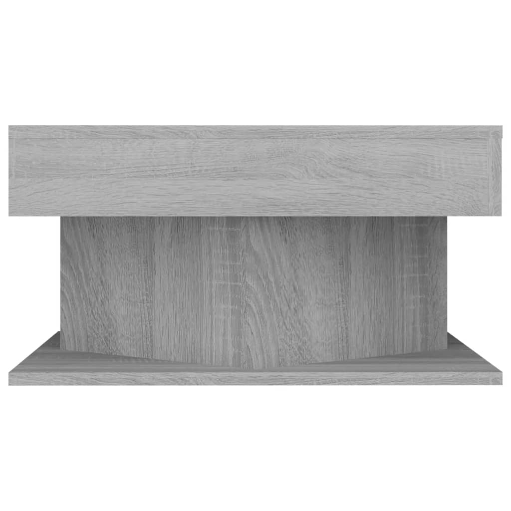 Coffee Table | Grey Sonoma | Engineered wood | 57 x 57 x 30 cm
