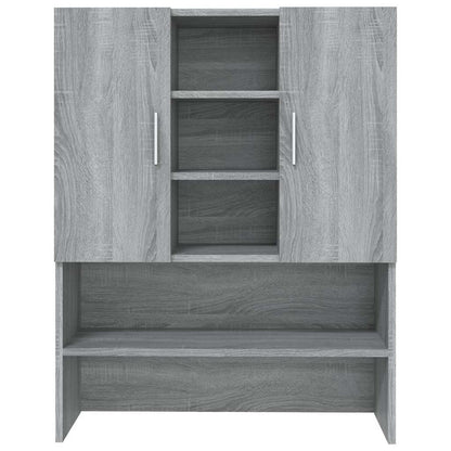 Washing Machine Cabinet Grey Sonoma 70,5x25,5x90 cm