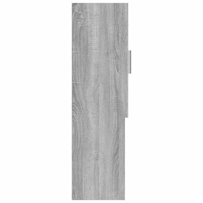 Washing Machine Cabinet Grey Sonoma 70,5x25,5x90 cm