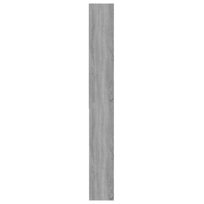 Washing Machine Cabinet Grey Sonoma 64x24x190 cm