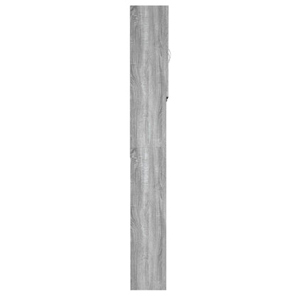 Washing Machine Cabinet Grey Sonoma 64x25.5x190 cm