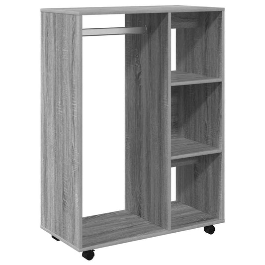 Wardrobe Grey Sonoma 80x40x110 cm Engineered Wood