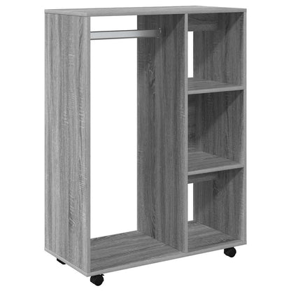 Wardrobe Grey Sonoma 80x40x110 cm Engineered Wood