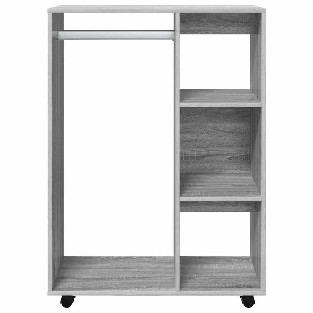 Wardrobe Grey Sonoma 80x40x110 cm Engineered Wood