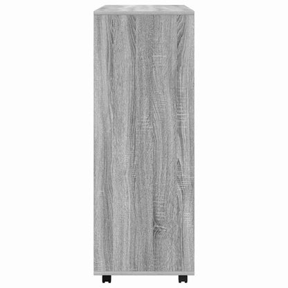 Wardrobe Grey Sonoma 80x40x110 cm Engineered Wood
