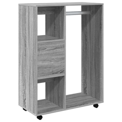 Wardrobe Grey Sonoma 80x40x110 cm Engineered Wood