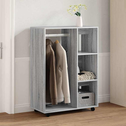 Wardrobe Grey Sonoma 80x40x110 cm Engineered Wood
