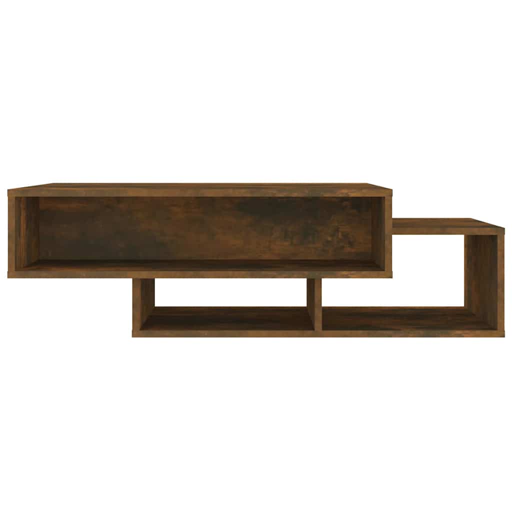 815981 vidaXL Coffee Table Smoked Oak 105x55x32 cm Engineered Wood