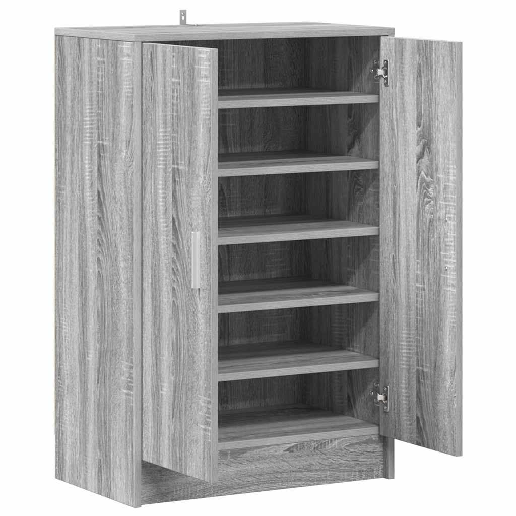 Shoe cabinets 60 x 35 x 92 cm Engineered Wood Grey Sonoma