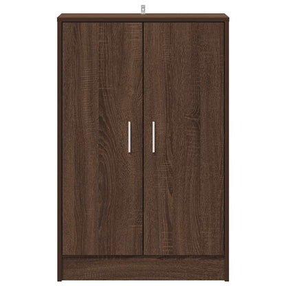 Shoe cabinets 60 x 35 x 92 cm Engineered Wood Brown Oak