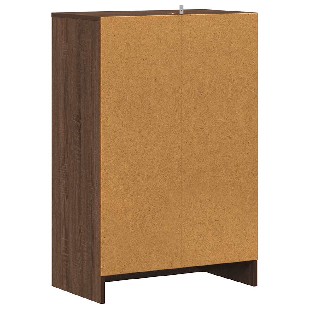 Shoe cabinets 60 x 35 x 92 cm Engineered Wood Brown Oak