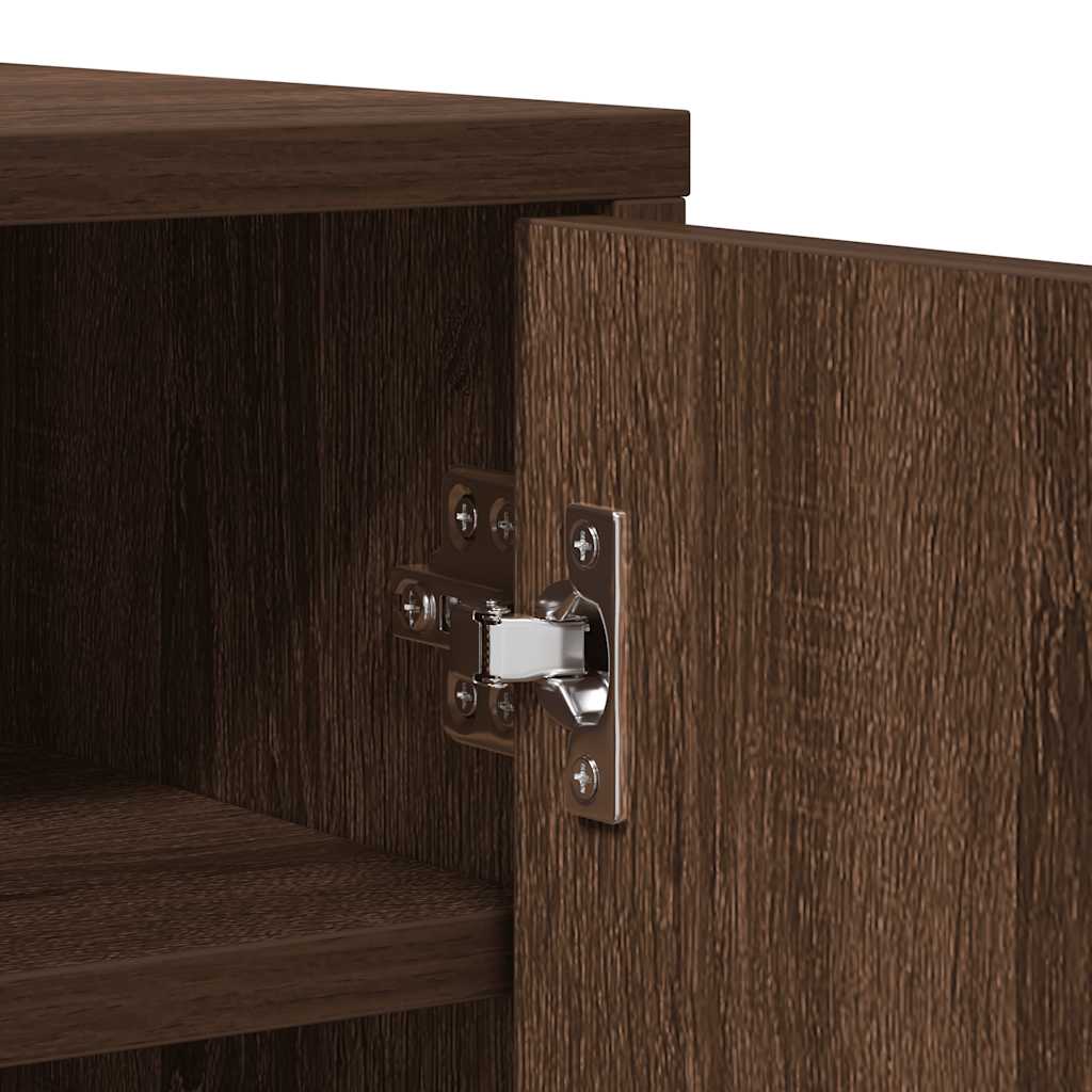 Shoe cabinets 60 x 35 x 92 cm Engineered Wood Brown Oak