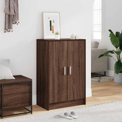 Shoe cabinets 60 x 35 x 92 cm Engineered Wood Brown Oak
